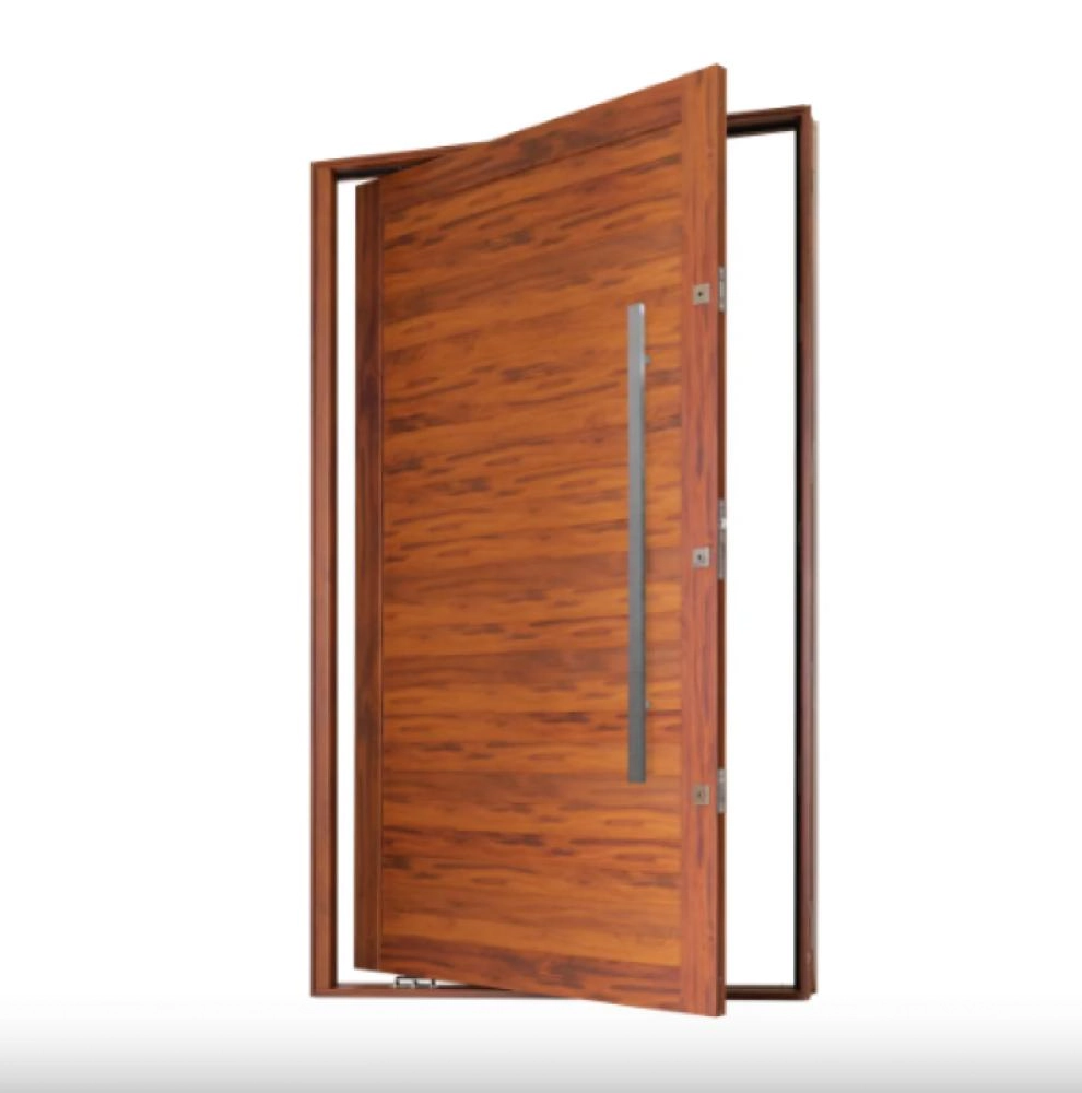 Porta Pivotante Em Alumínio Madeiro Premium Direita - 220x120