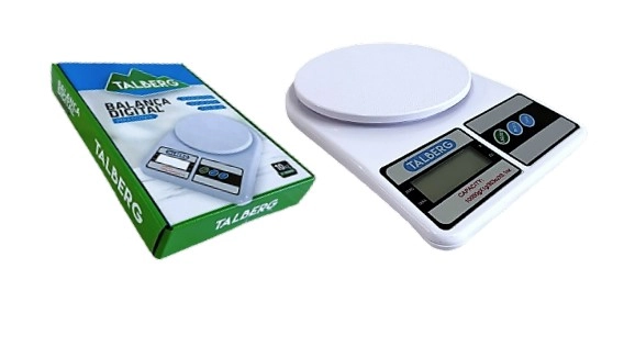 Balanca Cozinha Digital Branca 10kg Talberg
