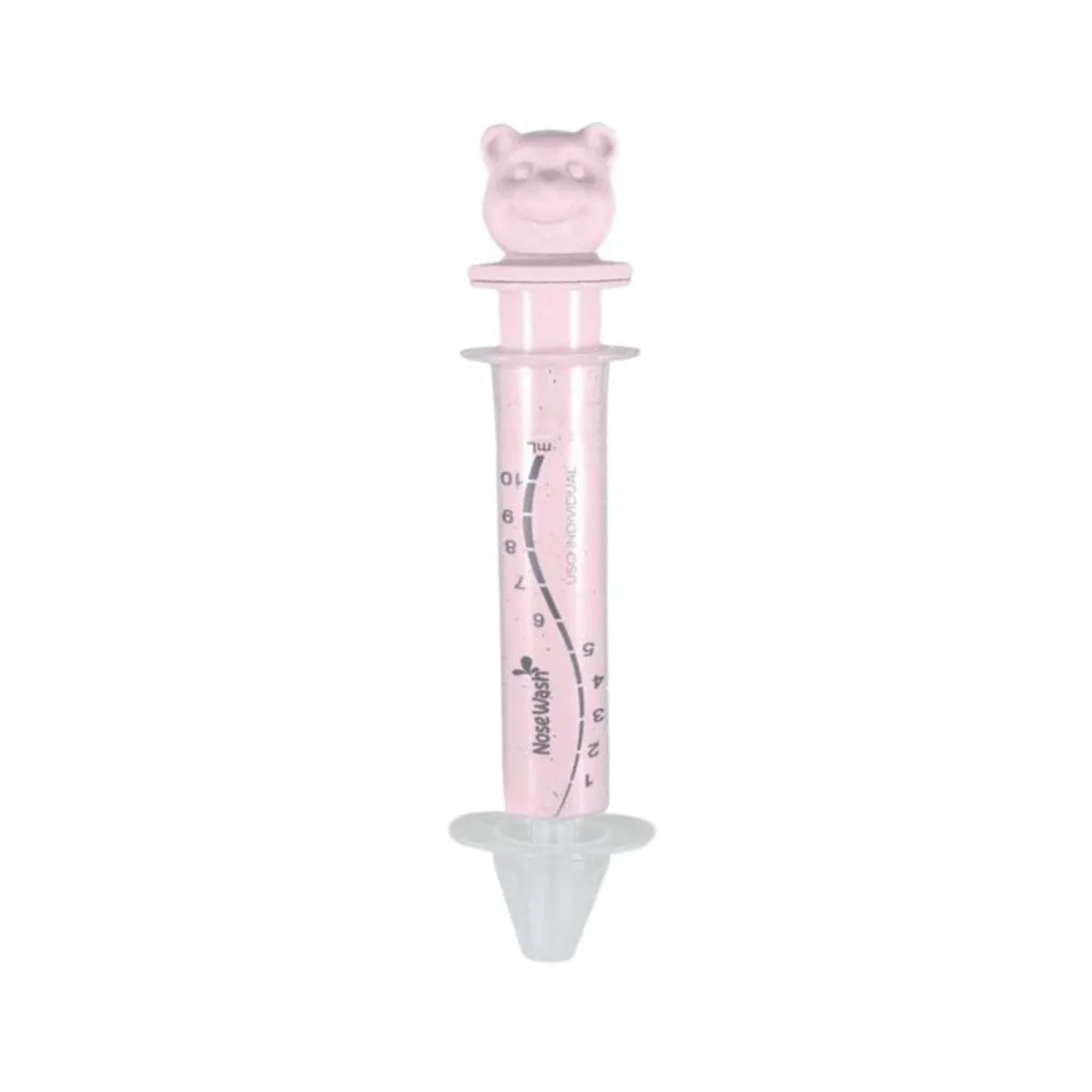 Seringa Para Lavagem Nasal Infantil Protect Sense 10mml Urso Rosa - NoseWash