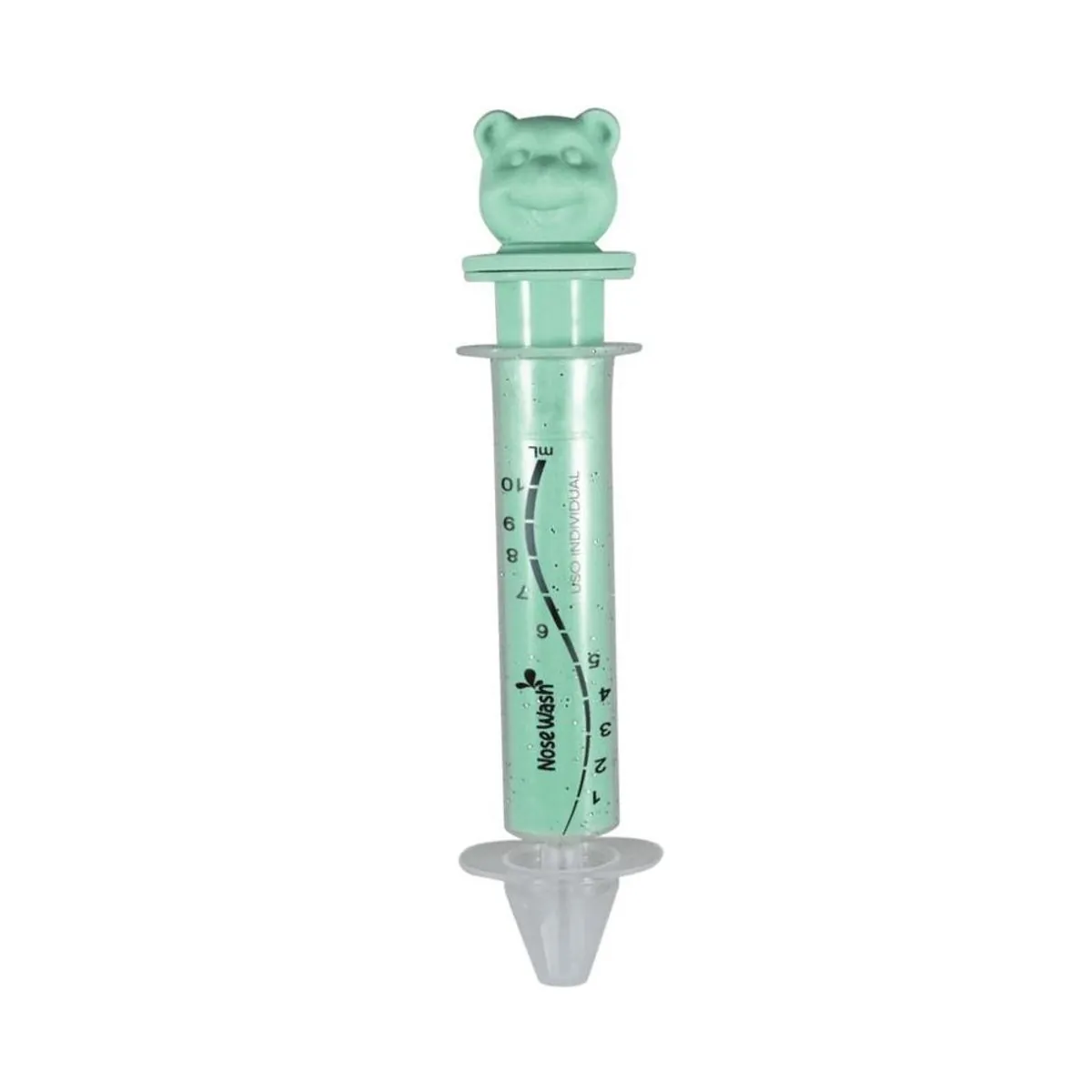 Seringa Para Lavagem Nasal Infantil Protect Sense 10mml Urso Verde - NoseWash