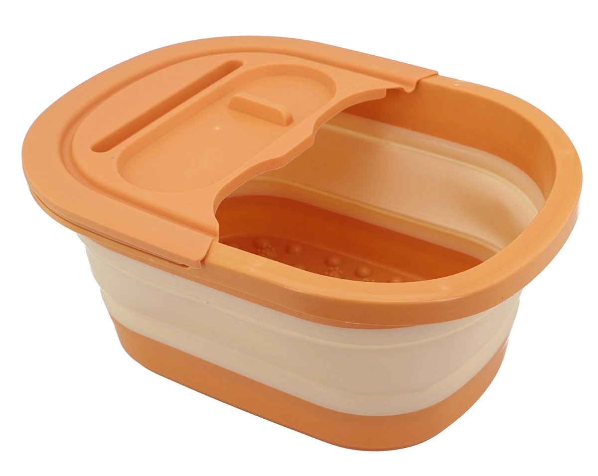 Balde Dobravel De Silicone Banheira Portátil Para Pés Partna 4102LR