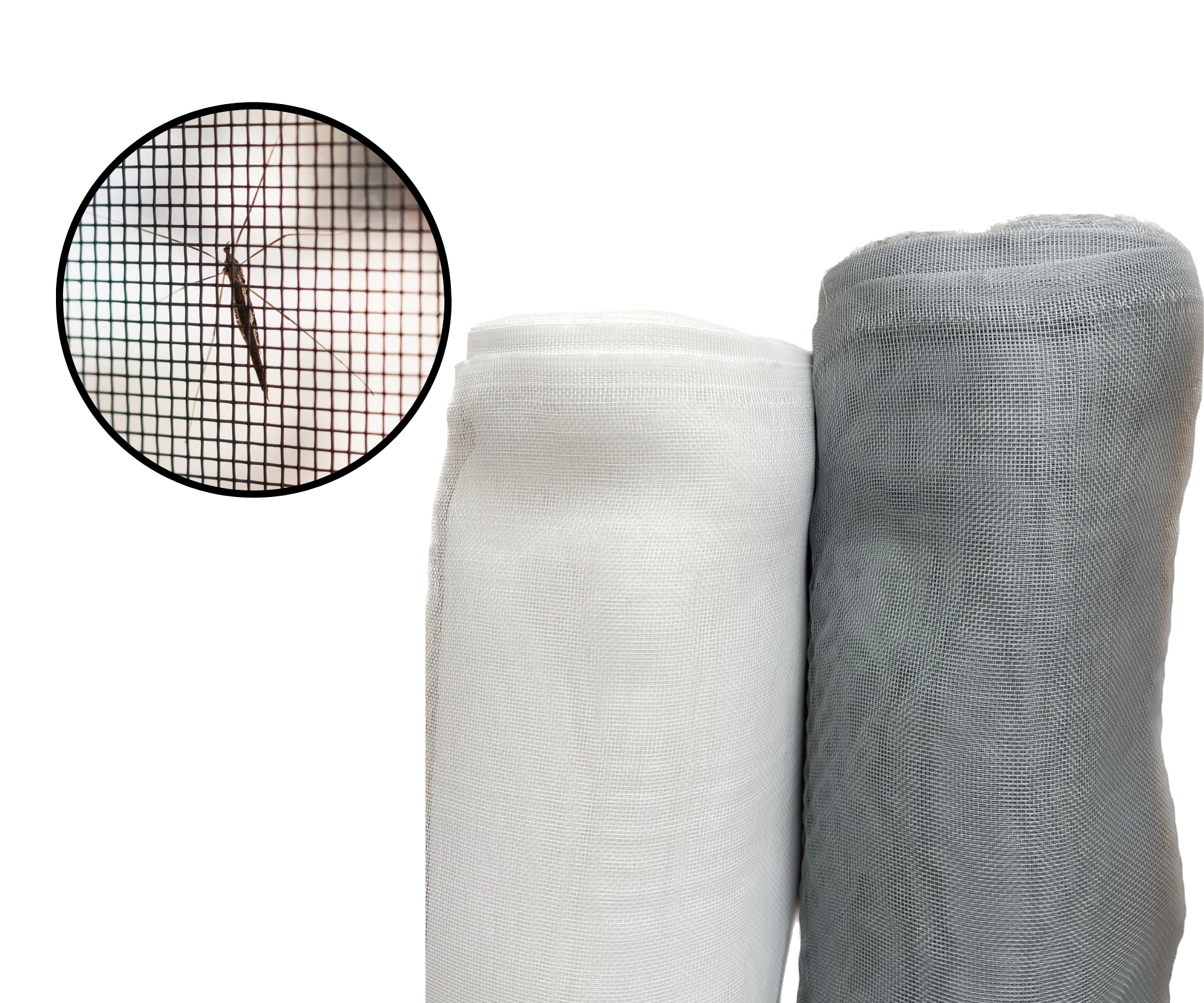 Tela Mosquiteiro Resistente 1,00x1,50m (axl) Proteção U.v - Polietileno Cinza