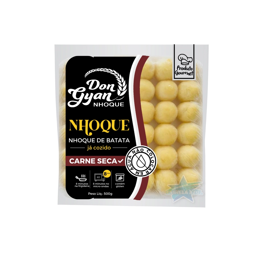 Nhoque Recheado Don Gyan Carne Seca 500g