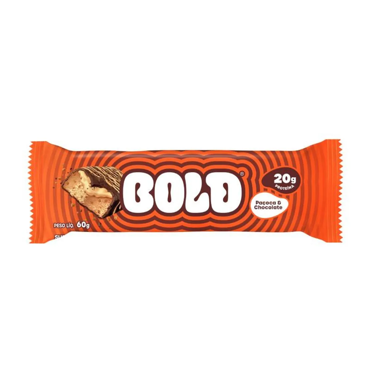 Barra Protein Bold 60g Pacoca/choc.