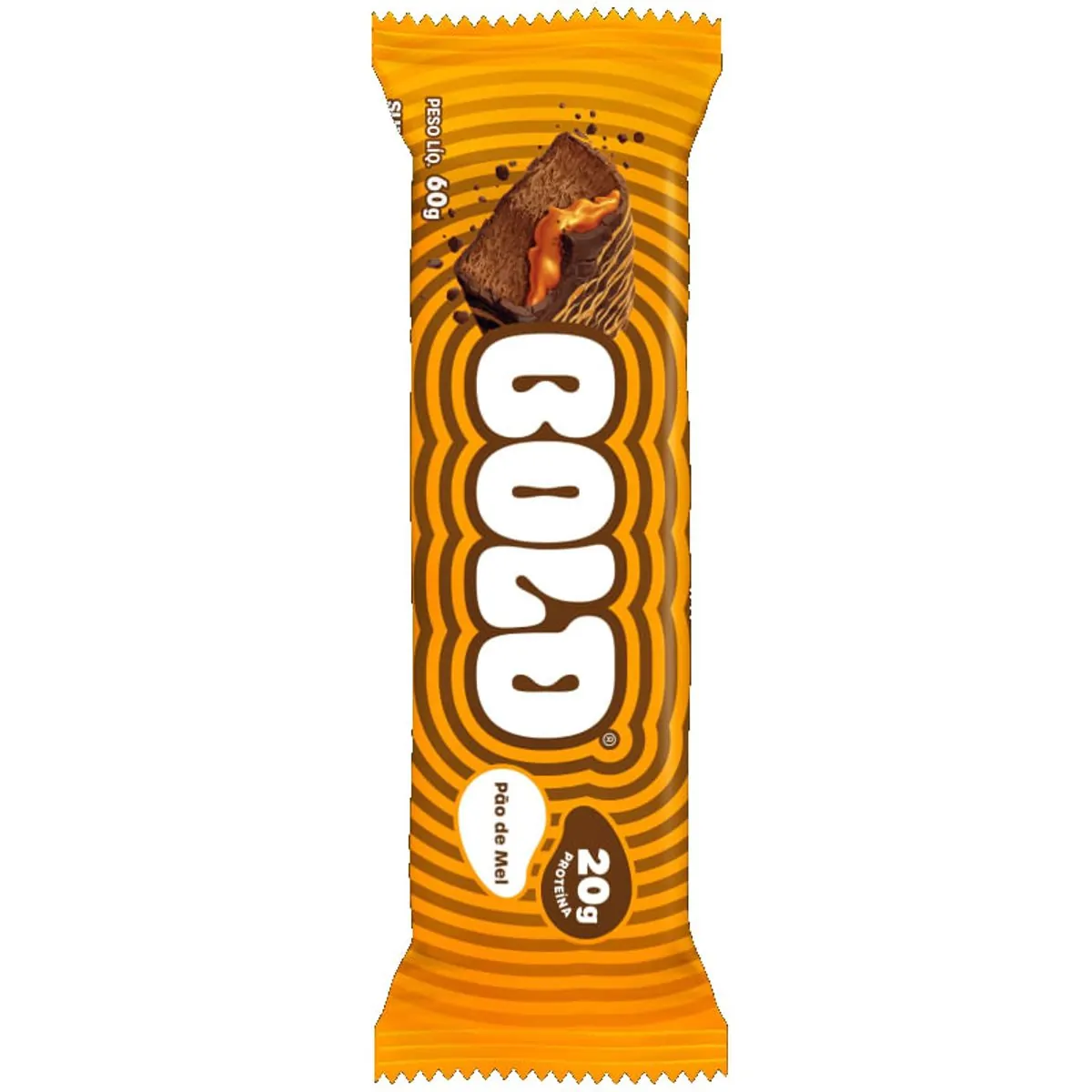 Barra Protein Bold 60g Pao De Mel
