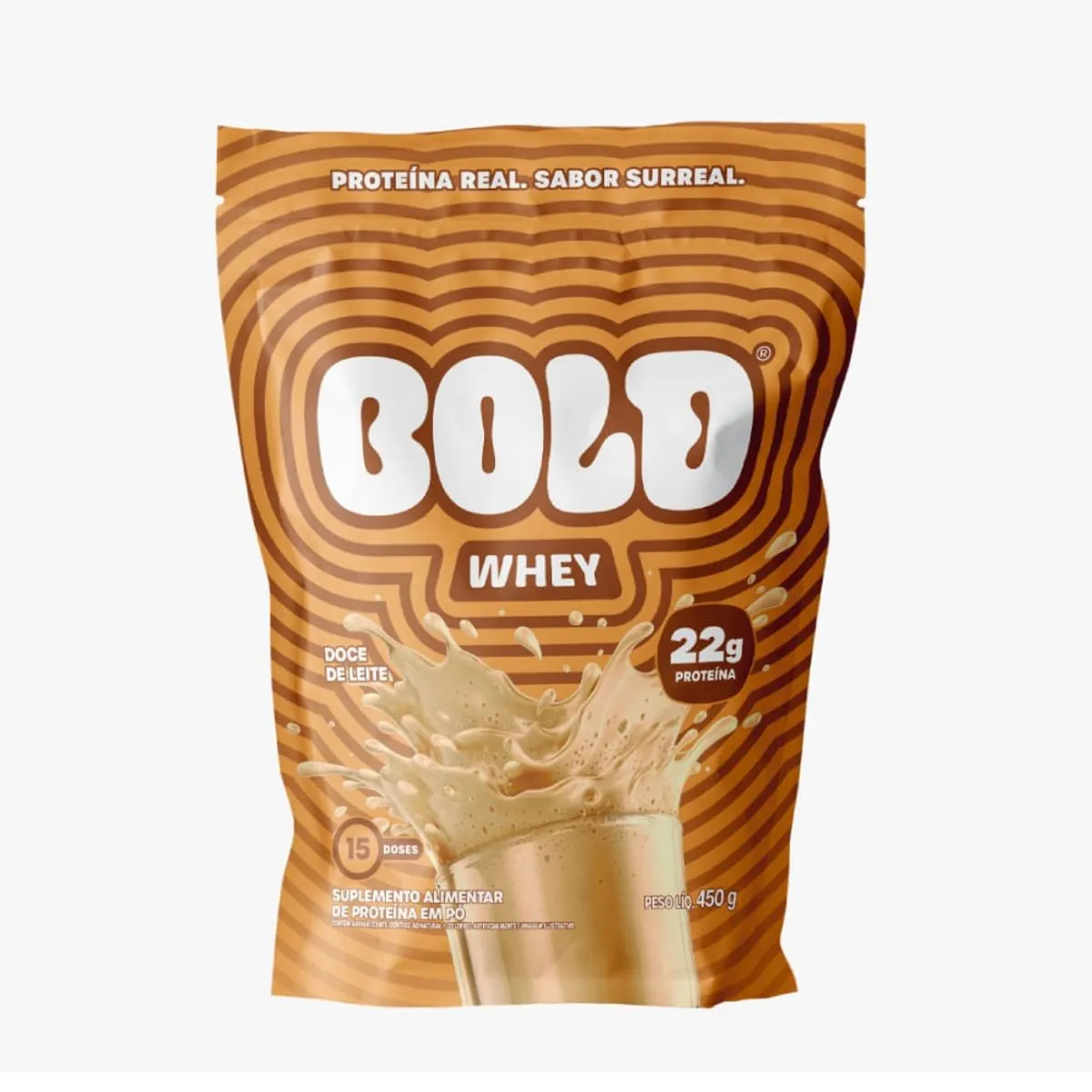 Bold Whey Doce de Leite Bold 450g