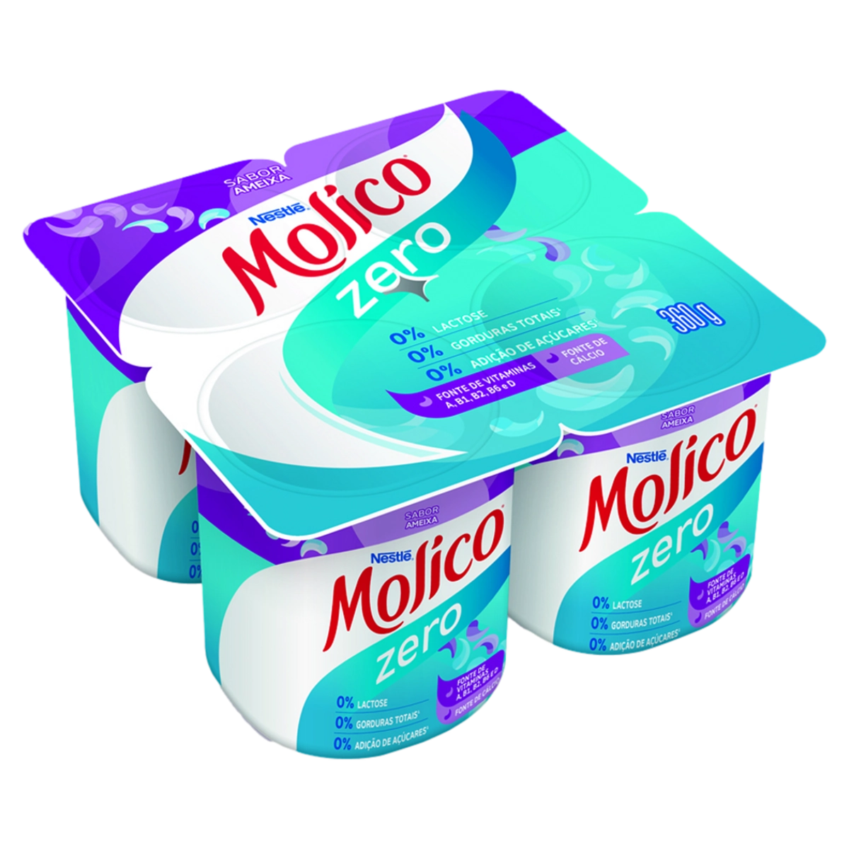 Iogurte Molico Ameixa Bandeja 360g