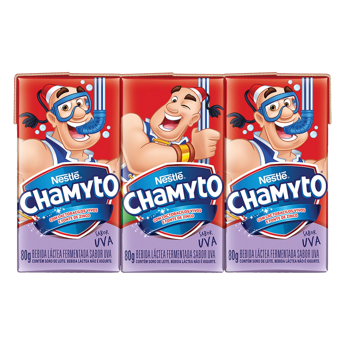 Beb Lactea Chamyto Tp 80g Uva