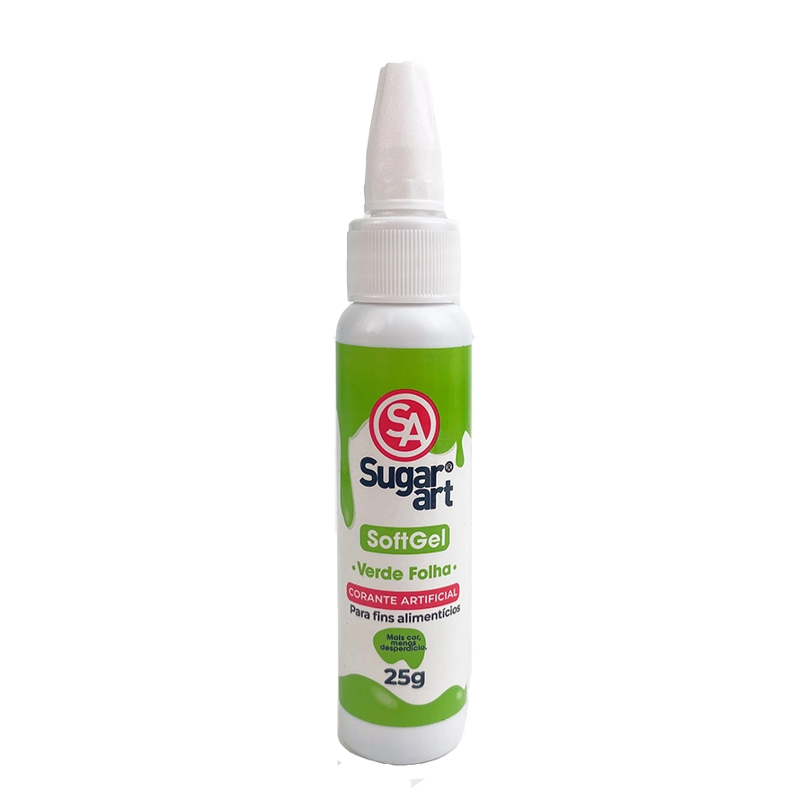 Corante Soft Gel Sugar Art Verde Folha 2