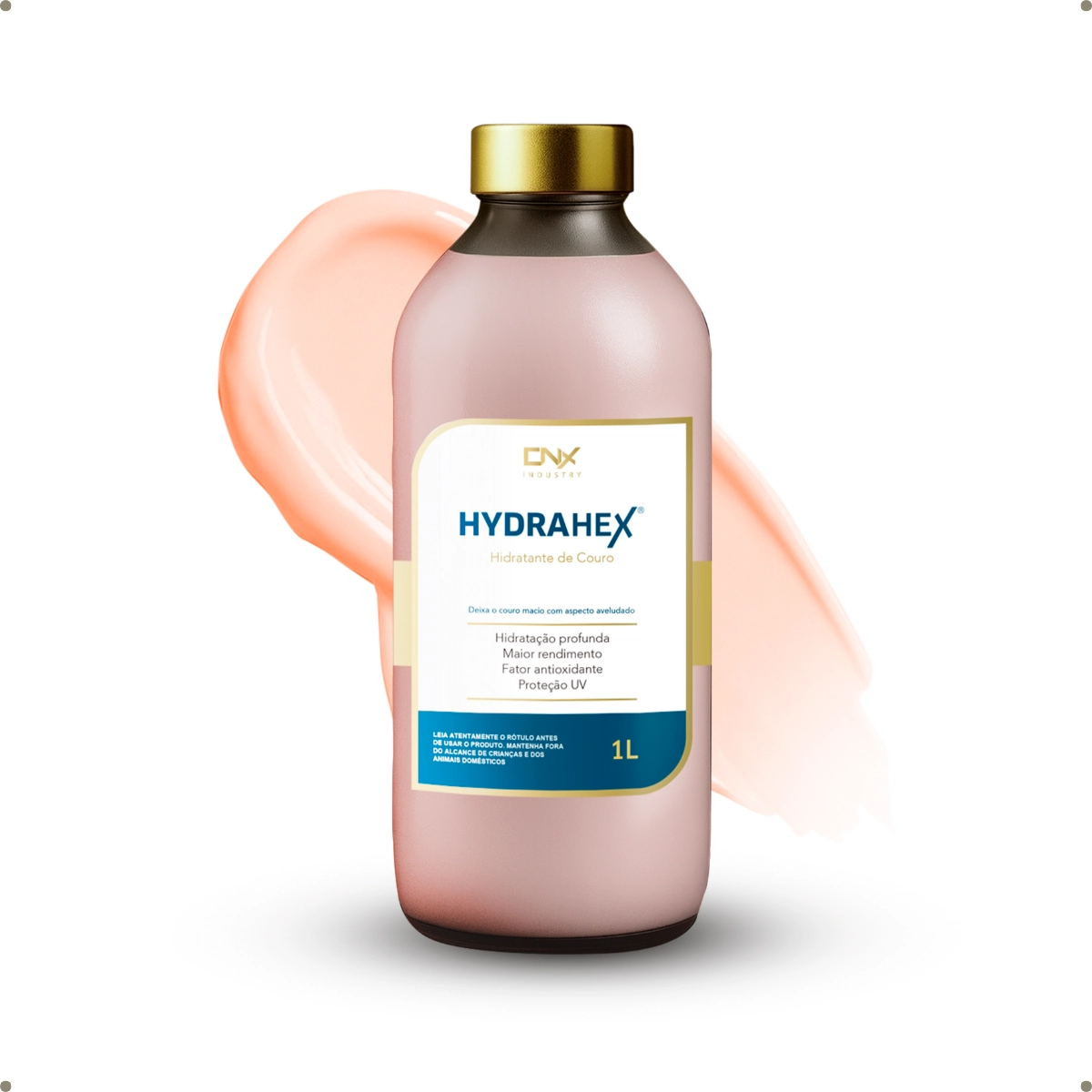 Hidratante Revitalizante Liquido para Couro Com Vitamina C Hydrahex 1L CleanNew
