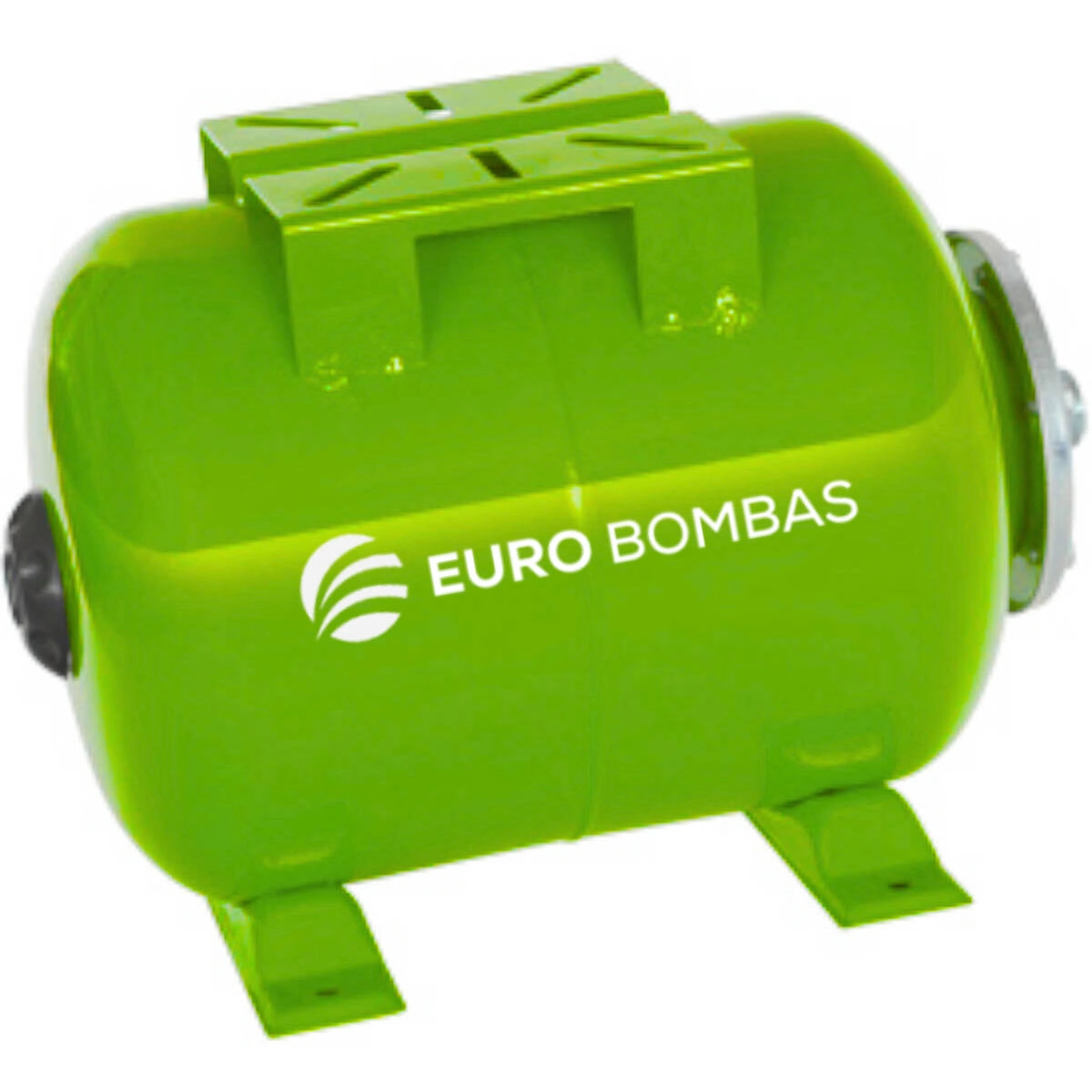 Tanque De Expansao Pressao Horizontal Eurobombas Eb-h24 De 24 Litros
