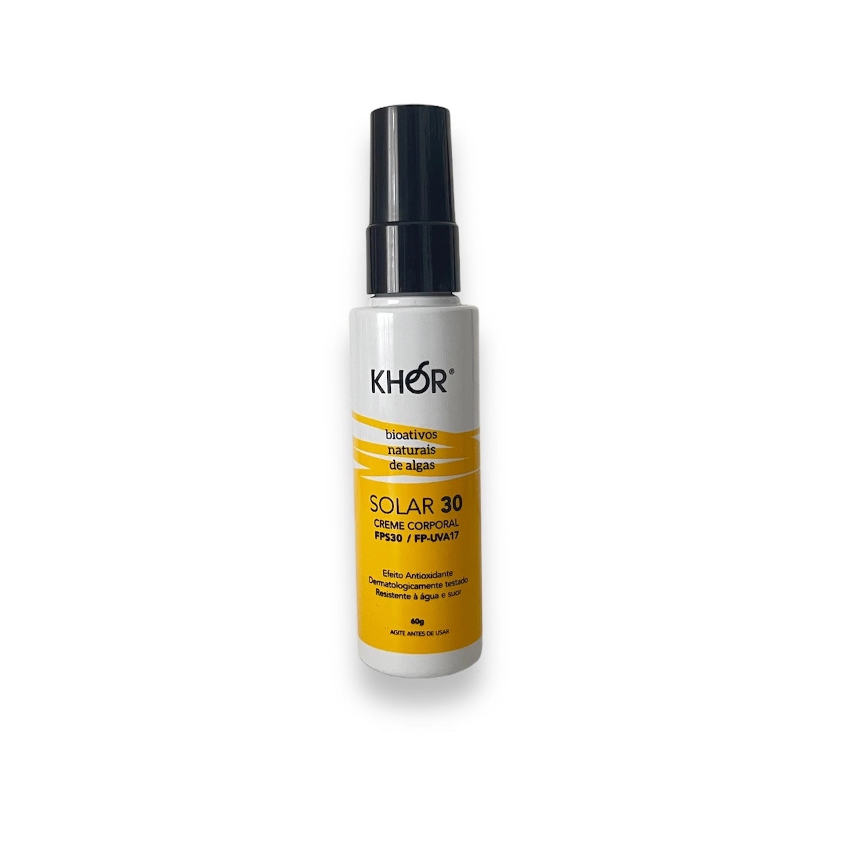 Protetor Solar Khor Fps30 Fp Uva 17 Dosadora 60g