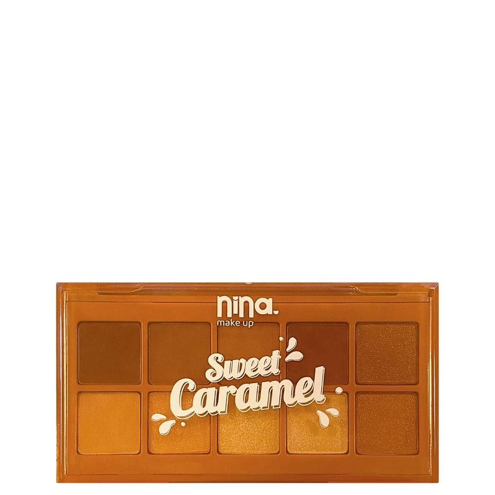 Paleta De Sombras Nina Makeup Sweet Caramel 10g