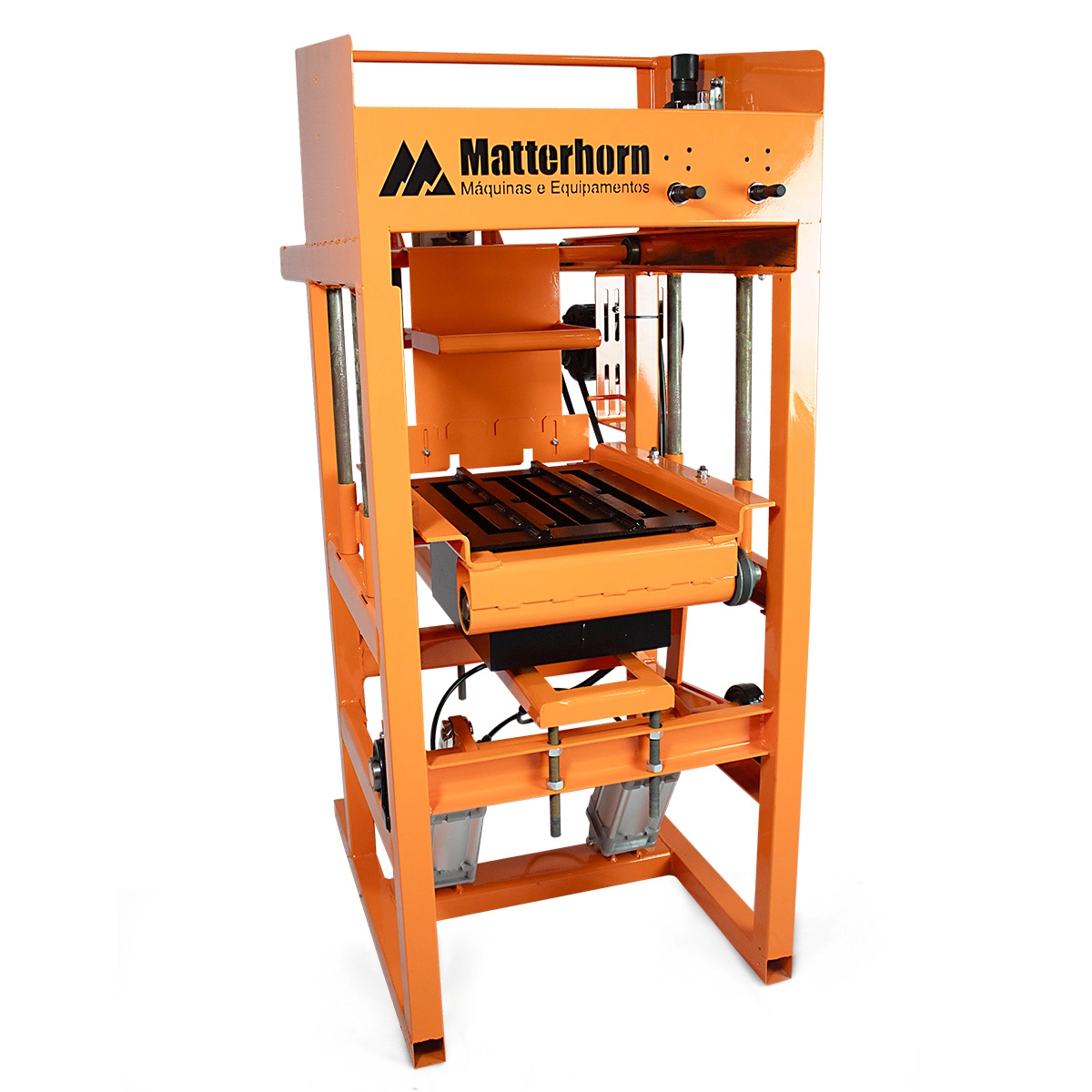 Máquina Fábrica De Blocos Pneumática Matterhorn Mt2000 - Monofásico