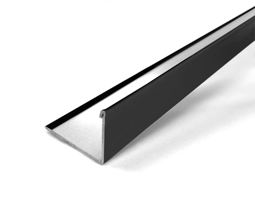 Cantoneira Tf38 Perfil Clicado Para Forro 22 X 20 X 3000 Mm Preto