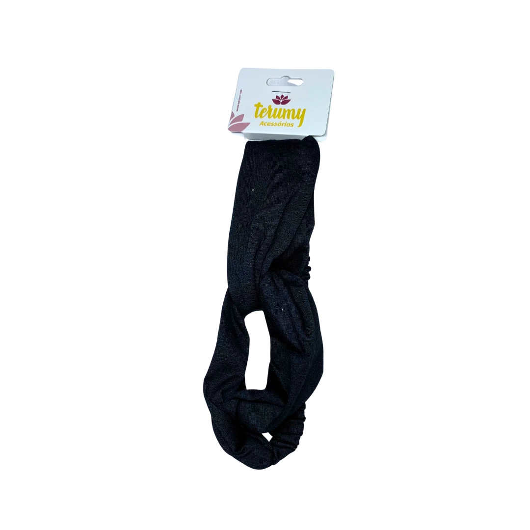 Faixa Turbante Preto