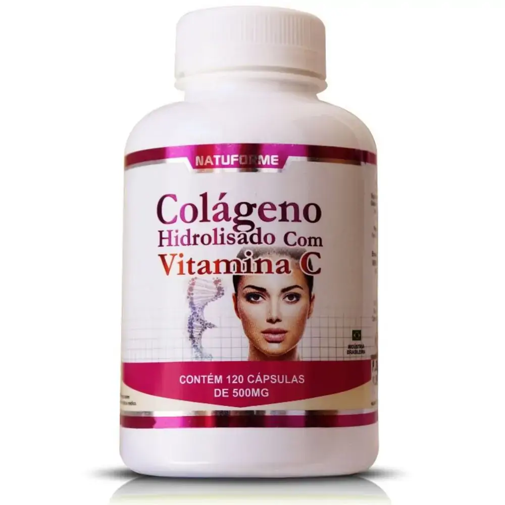Natuforme Colageno Hidrolisado C/vitamina C 500mg 120cps