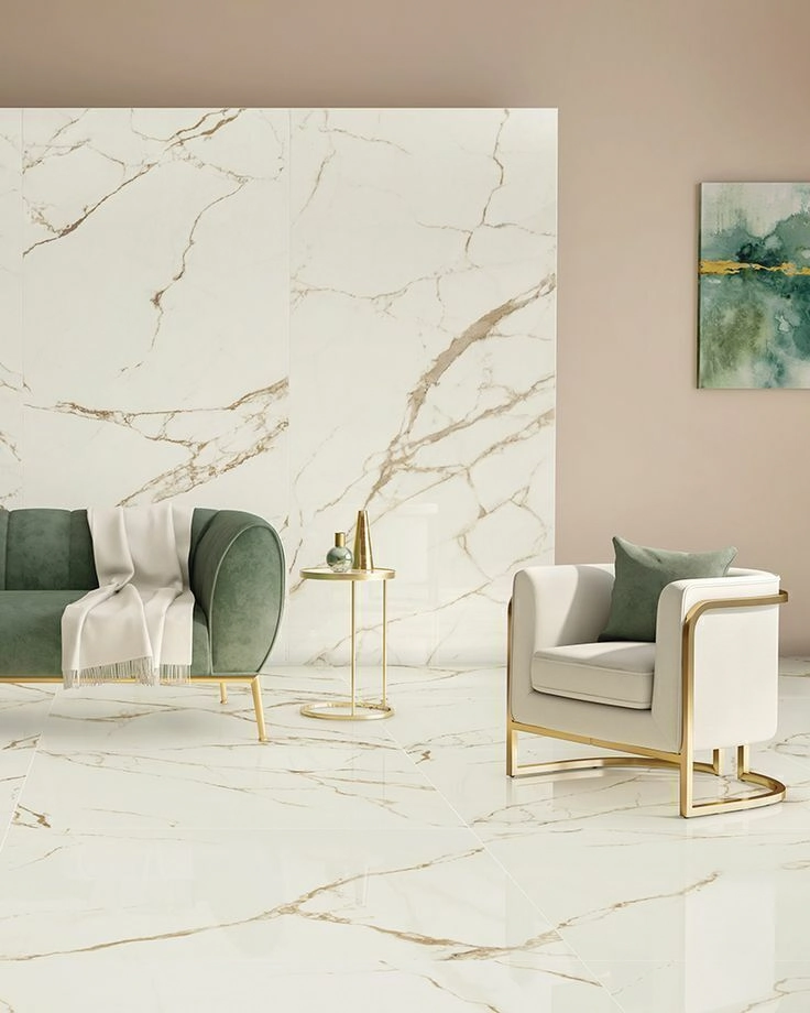 Revestimento Marmorizado Deauville 3mm · Fibra Sintética Flexível 3m² - 2,44m X 1,22m