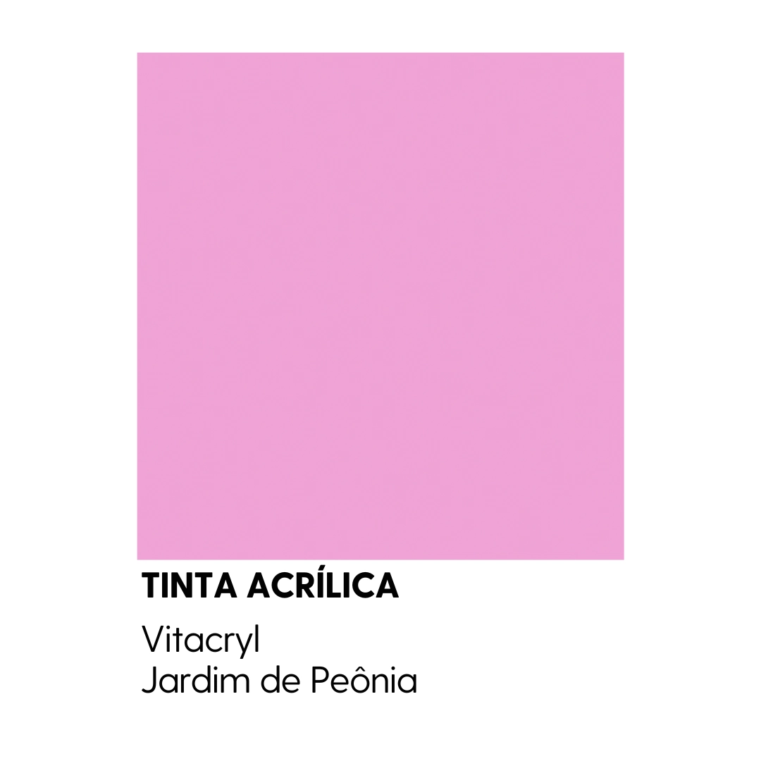 Tinta Emborrachada Acetinada Rosas - Jardim De Peônias - 3 6 Lts