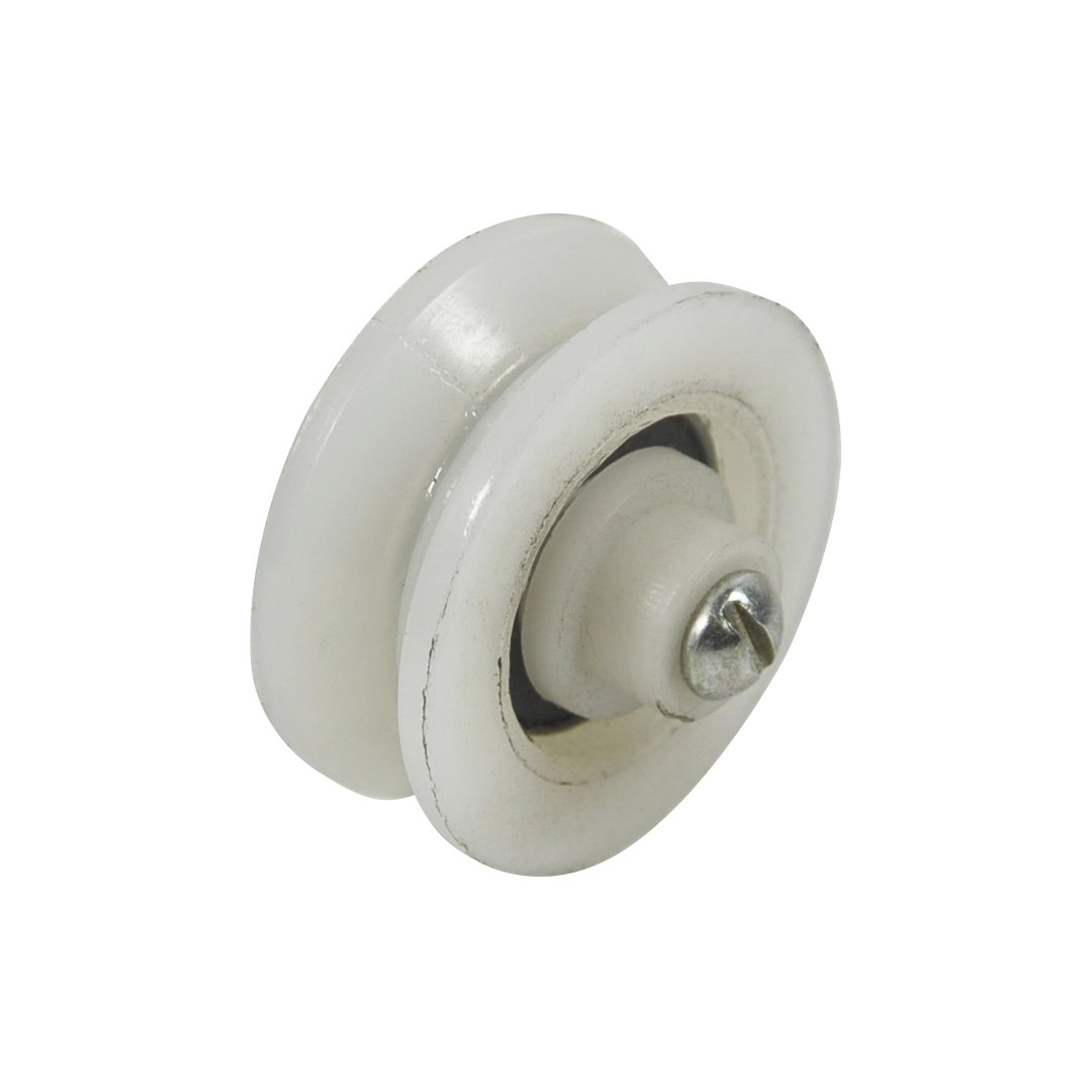 Roldana Portão Nylon 50mm Cantoneira  Parafuso Inox - Fp