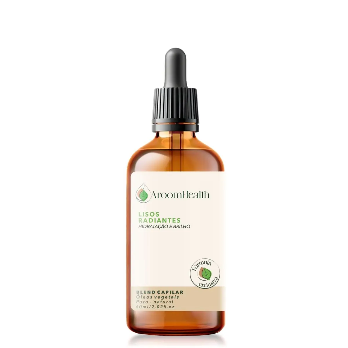 Blend de óleos capilares Lisos radiantes -60 ml Fórmula Exclusiva