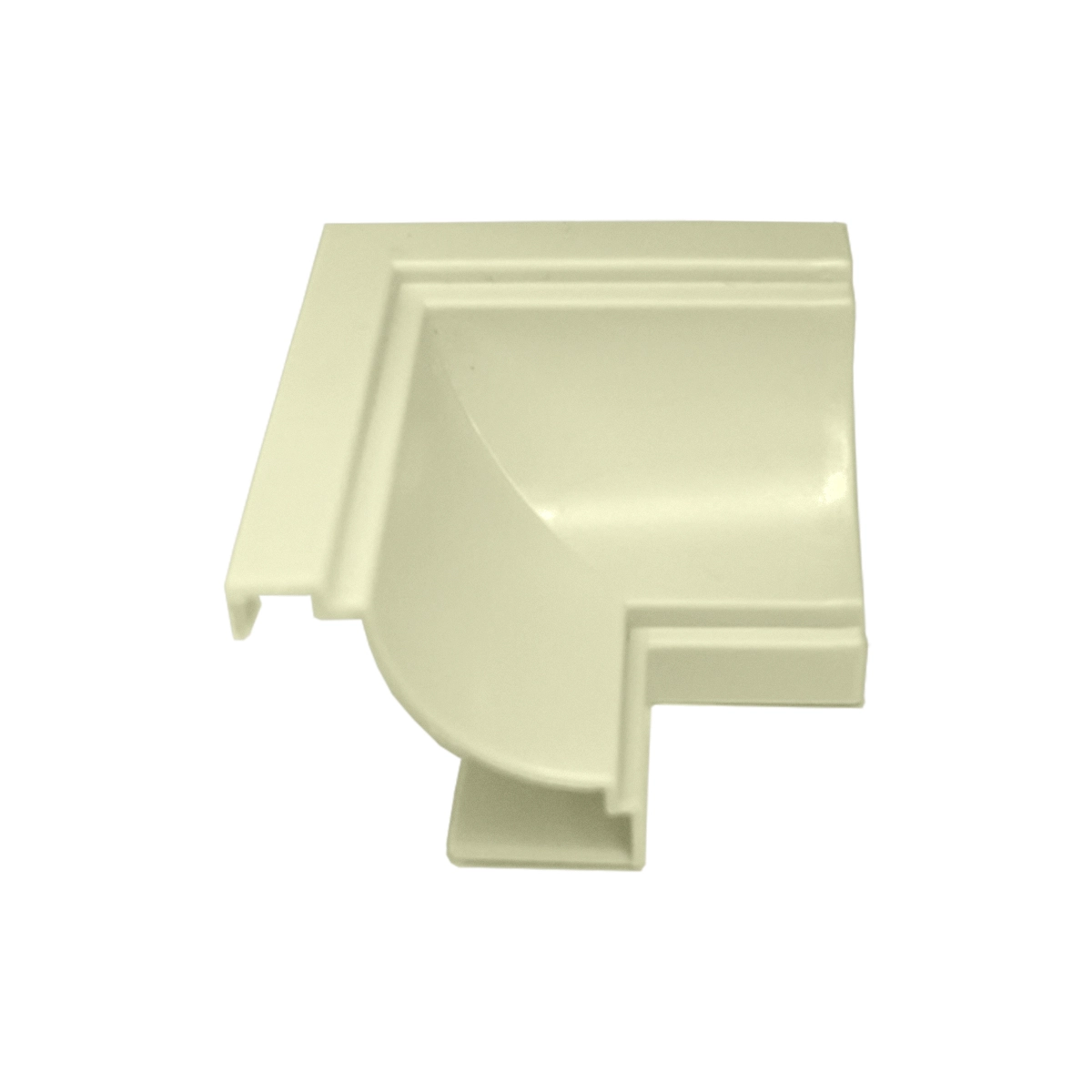 Canto Interno P Acabamento Em Forro Pvc Bege/creme C/ 25 Un
