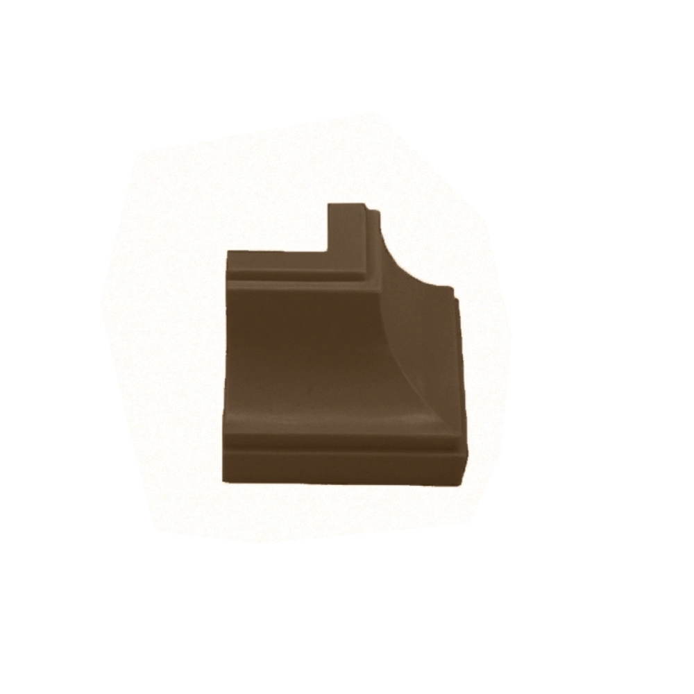 Canto Externo P Acabamento Em Forro Pvc Cor Imbuia C/ 25 Un