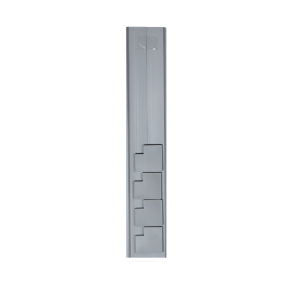 Kit Alçapão - Moldura Forro Pvc 80x80 Cinza