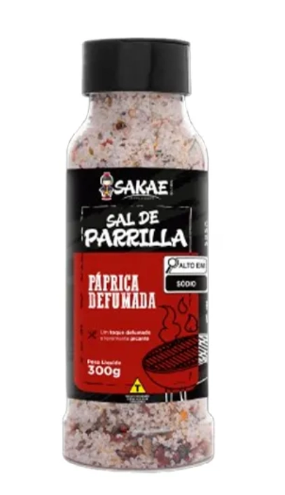 Sal Sakae Parrilla Com Paprica Defumada 300g