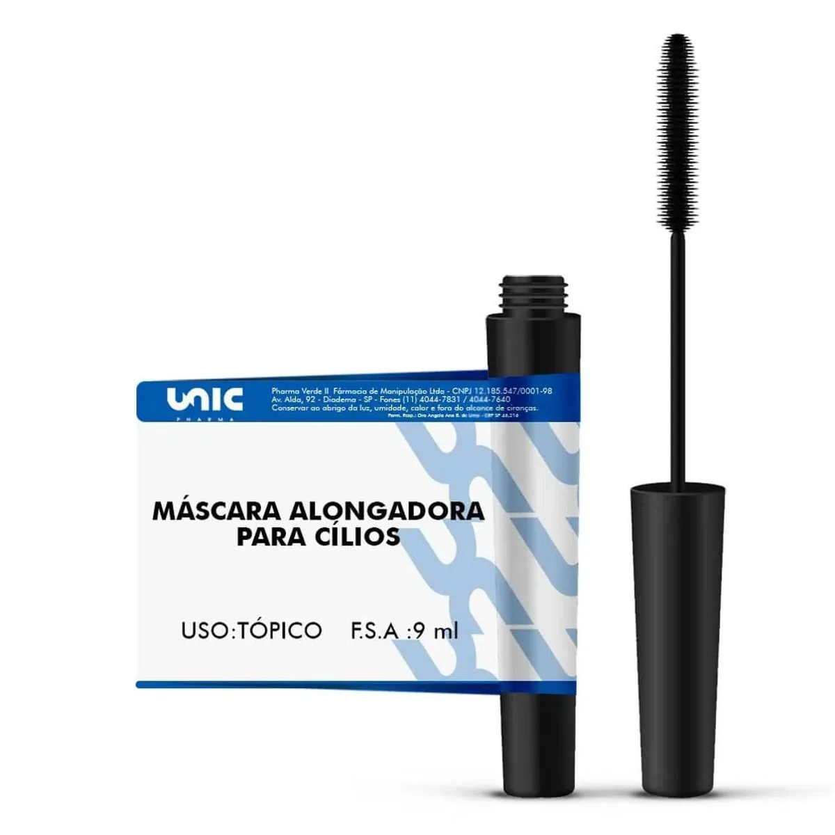 Máscara alongadora para cílios 9ml