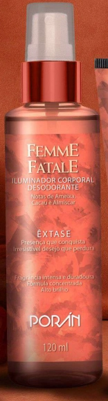 Iluminador Poran Femme Fatale 120ml Extase Pr352