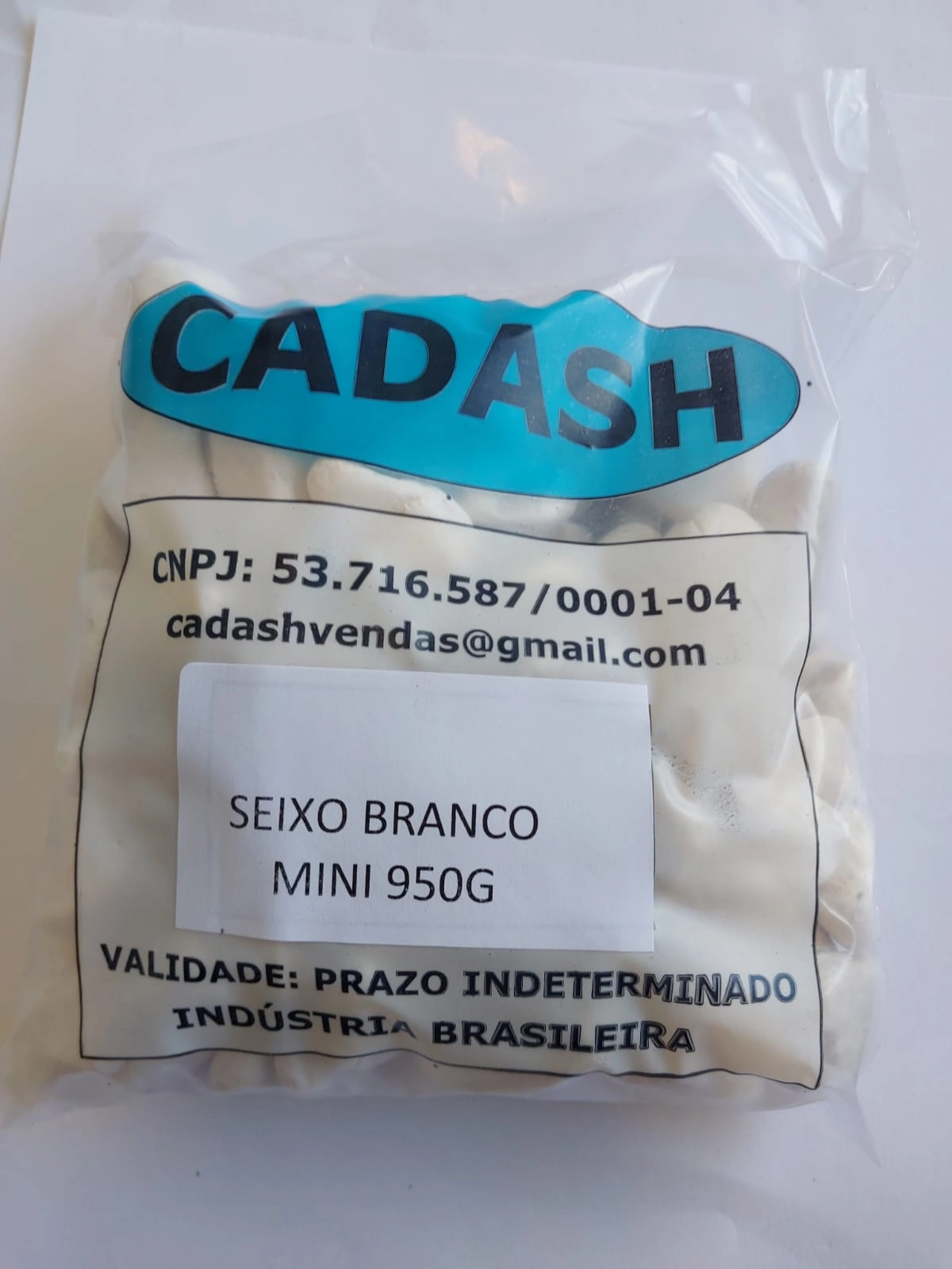 Seixo Mini Branco 950g 07.0011 Cadash