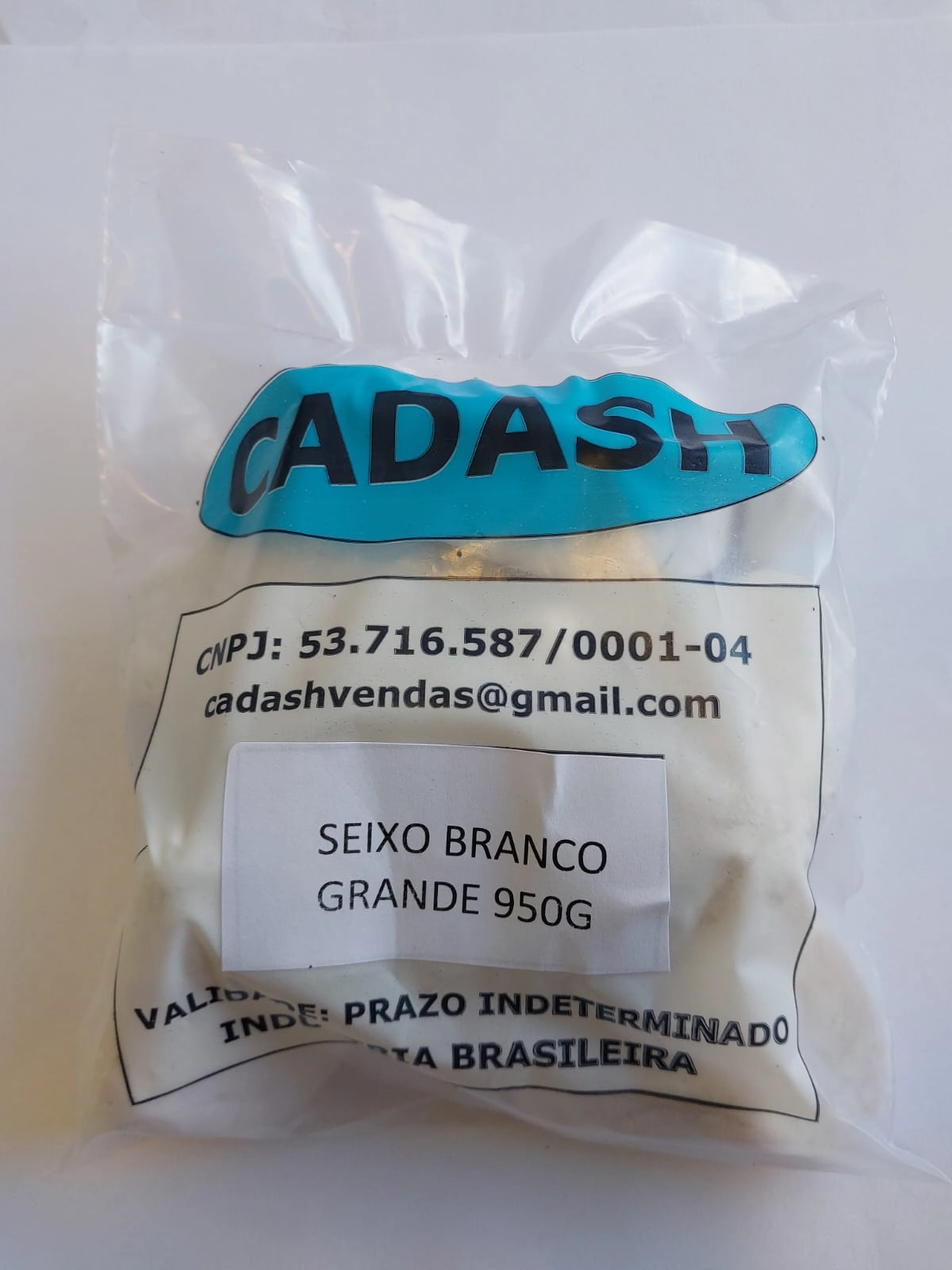 Seixo Grande Branco 950g 07.0013 Cadash