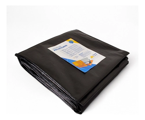 Lona Preta 330 Micras 4x2 190g