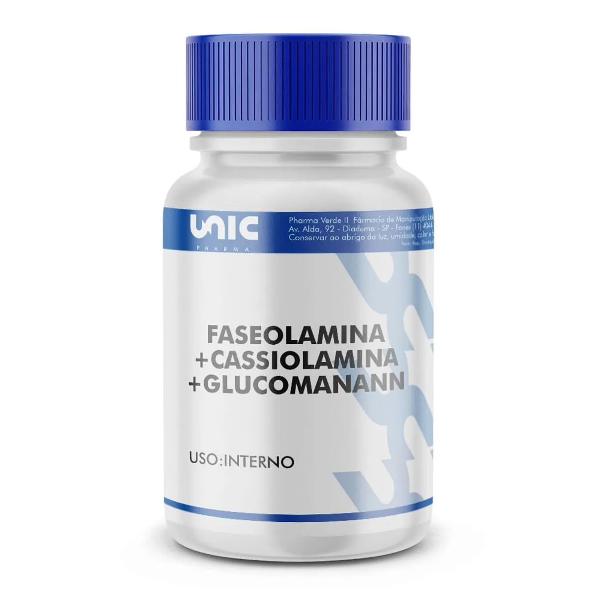 Faseolamina + Cassiolamina + Glucomanann 60 Doses