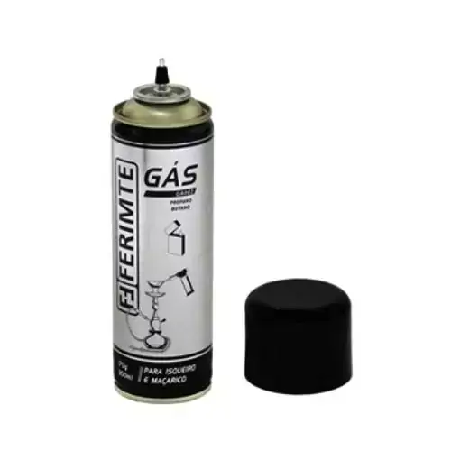 Gás Propano e Butano Para Isqueiro e Maçaricos 300ml - Ferimte