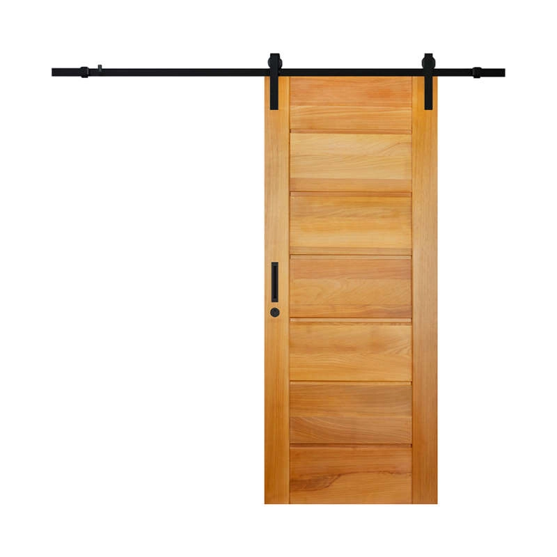 Porta De Correr Bbb Em Madeira Maciça Tauari Com Trilho De Alumínio Mapaf 112cm X 210cm