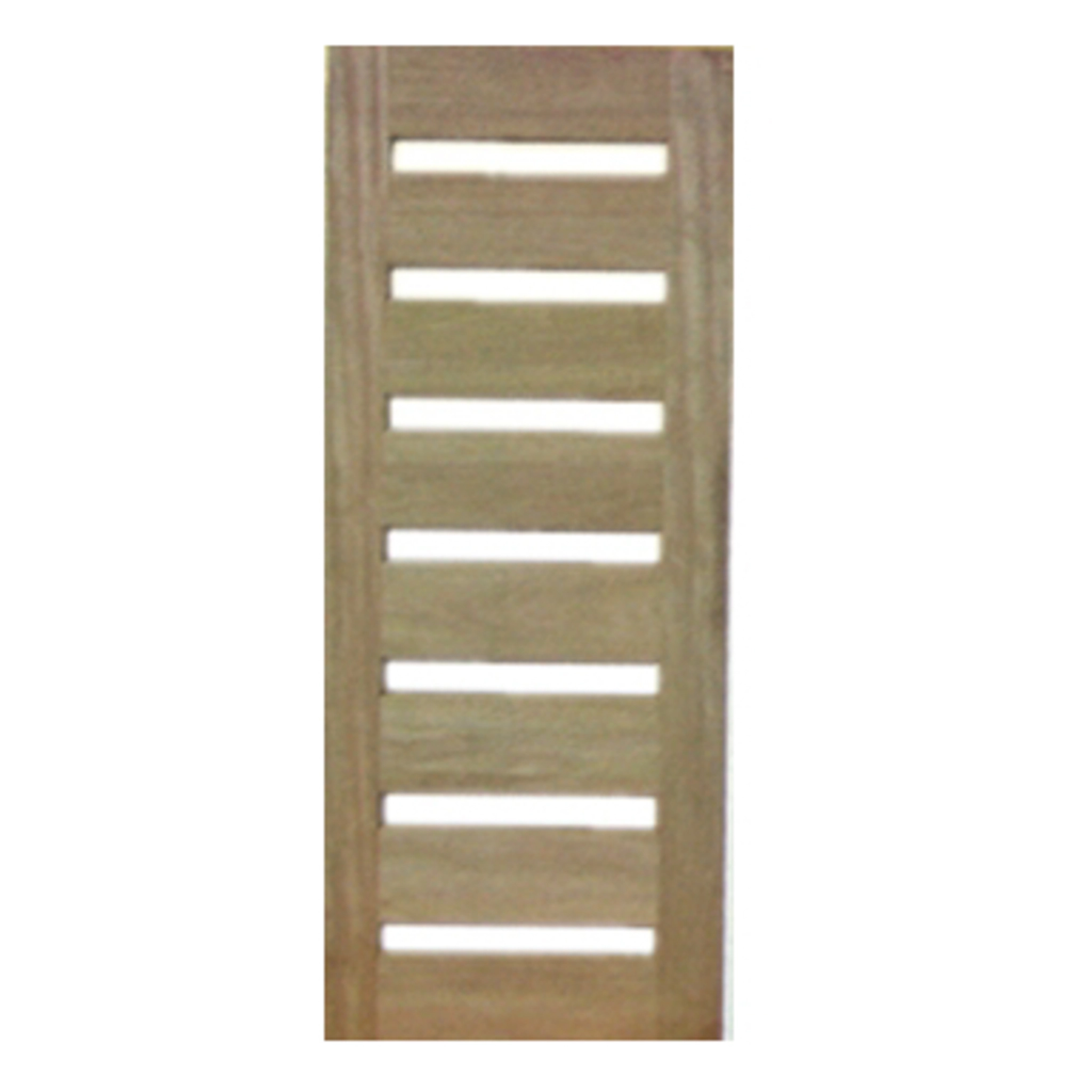 Porta De Madeira 07 Vidros Maciça Cedro Arana Casmavi 92cm X 210cm