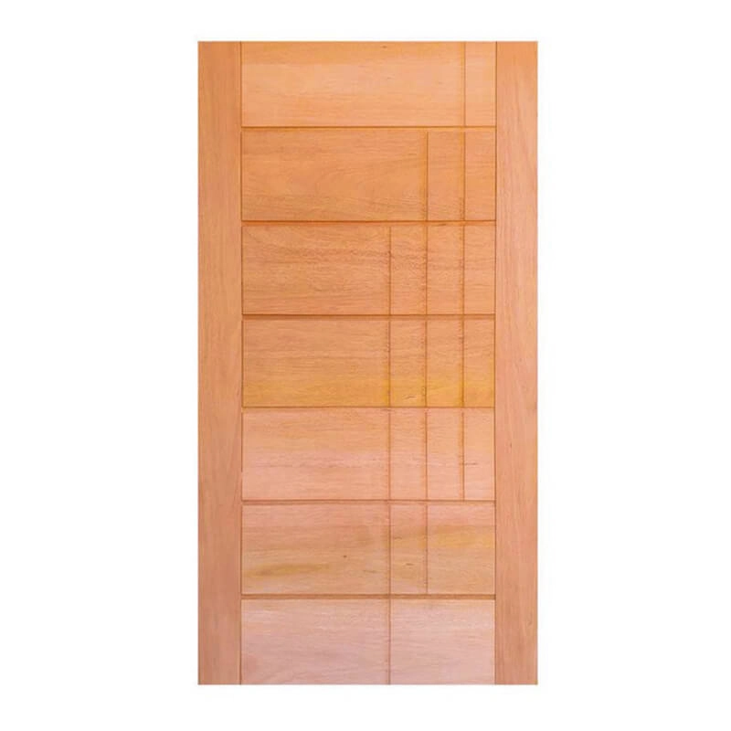 Porta De Madeira  03 Frisos Maciã§a Cedro Arana Casmavi 102cm X 210cm