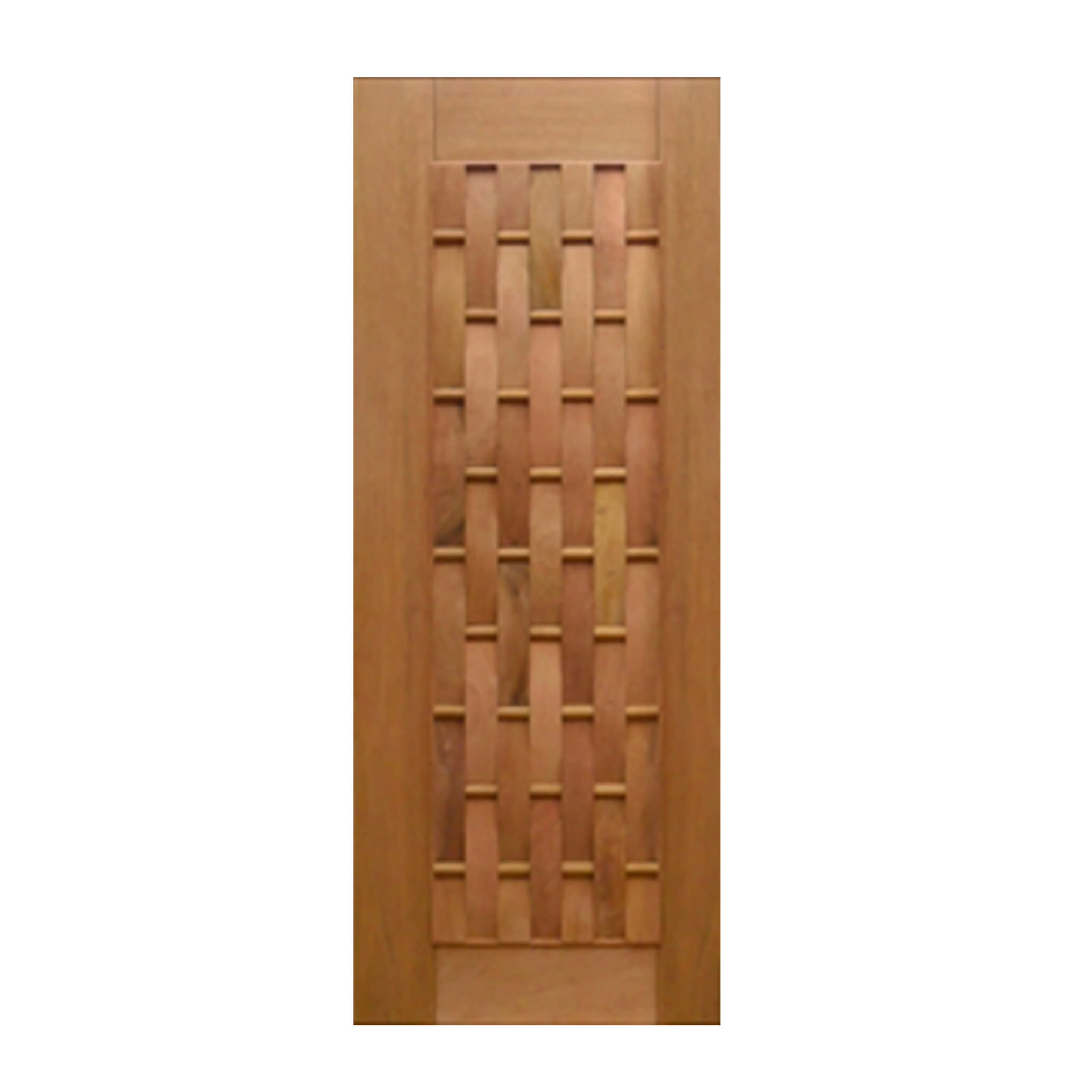 Porta De Madeira Couro Longo Maciça Cedro Arana Casmavi 102cm X 210cm
