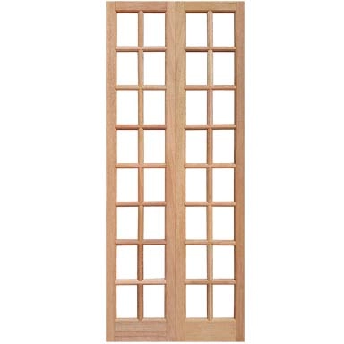 Porta Camarão 16 Vidros Em Madeira Maciça Cedro Arana Casmavi 60cm X 210cm