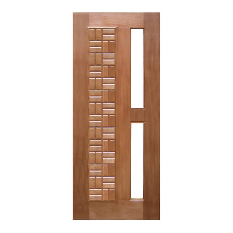 Porta Pivotante Clássica P/vidro Montada Em Madeira Maciça Cedro Arana Casmavi 110cm X 210cm