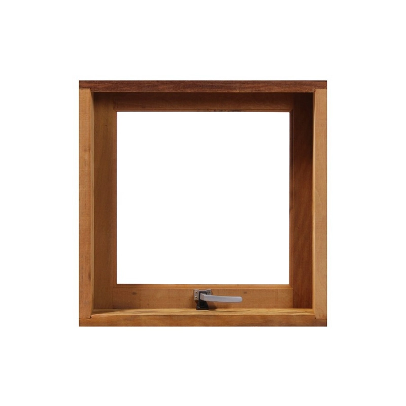 Janela Maxim-ar Panorâmica 60cm Reta Em Madeira Maciça Cedro Arana Casmavi 60cm X 60cm