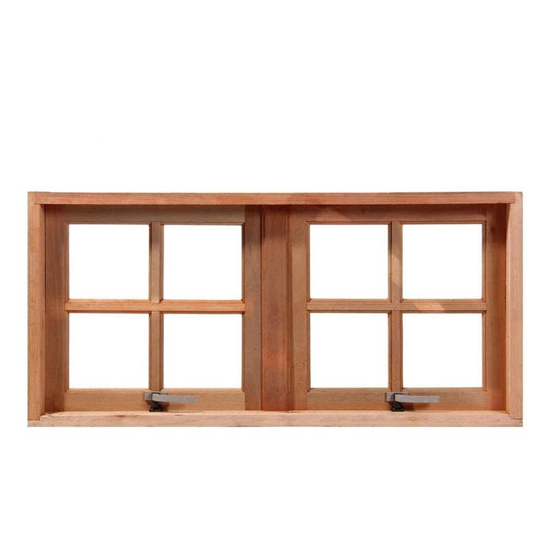 Janela Maxim-ar Quadriculada 60cm Reta Em Madeira Maciça Cedro Arana Casmavi 120cm X 60cm