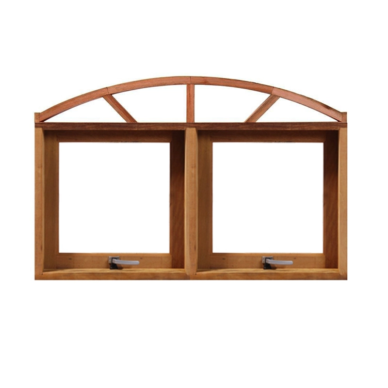 Janela Maxim-ar Panorâmica 80cm Arco Em Madeira Maciça Cedro Arana Casmavi 120cm X 80cm