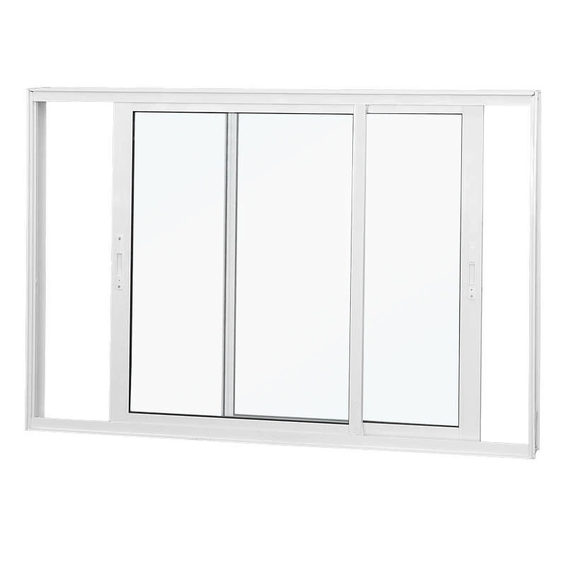 Janela De Correr Em Alumínio Branco 100x120x10 Cm 2 Folhas Móveis Vfm Nobre Crv