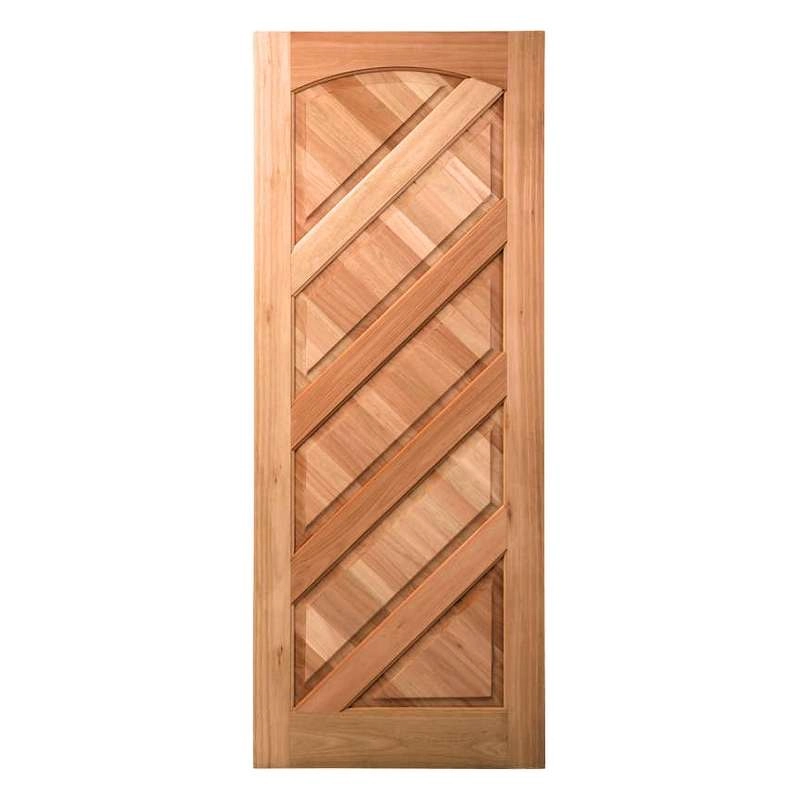 Porta Pm06 Magna Em Madeira Maciça Eucalipto Cruzeiro 62cm X 210cm