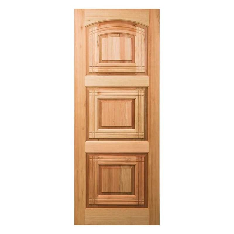 Porta Montada Pm02 Lindoya Em Madeira Maciça Eucalipto Cruzeiro 72cm X 210cm