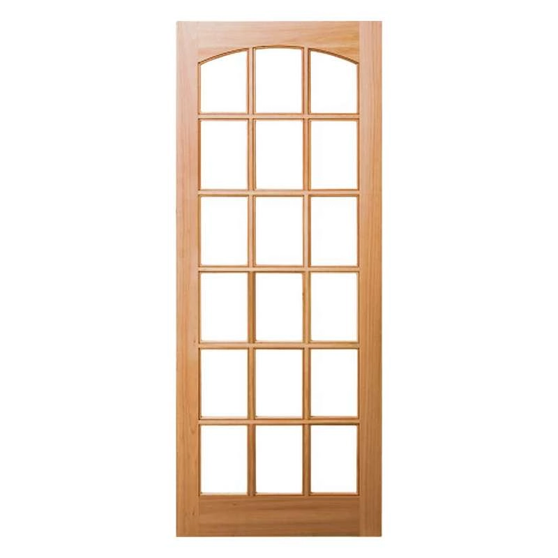 Porta Montada Pm113 Formosa Em Madeira Maciça Eucalipto Cruzeiro 82cm X 210cm
