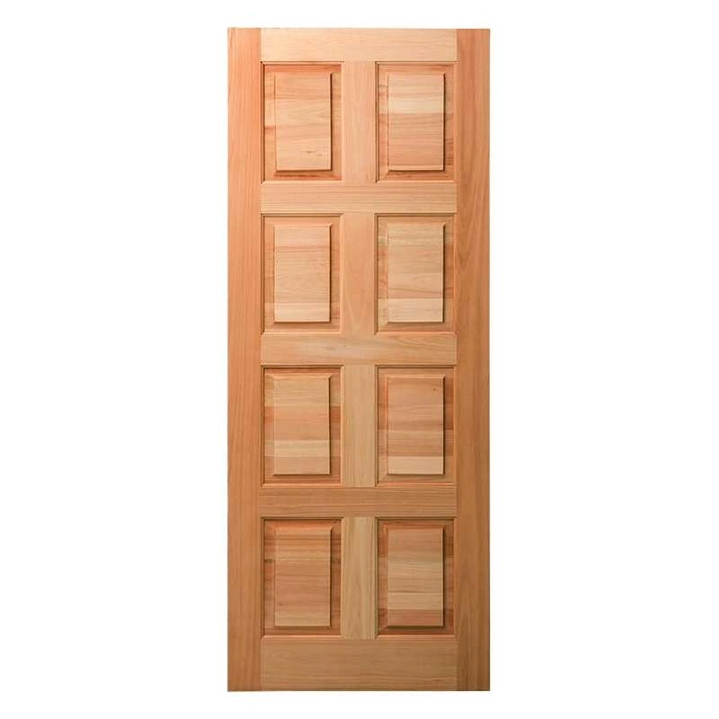 Porta Montada Pm46 Custon Em Madeira Maciça Eucalipto Cruzeiro 90cm X 210cm